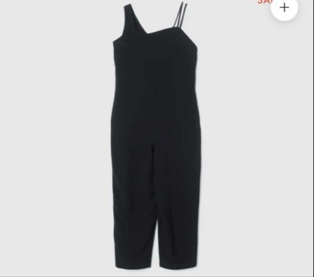 新品♪searoomlynn☆CurveAsymmetryサロペットブラック