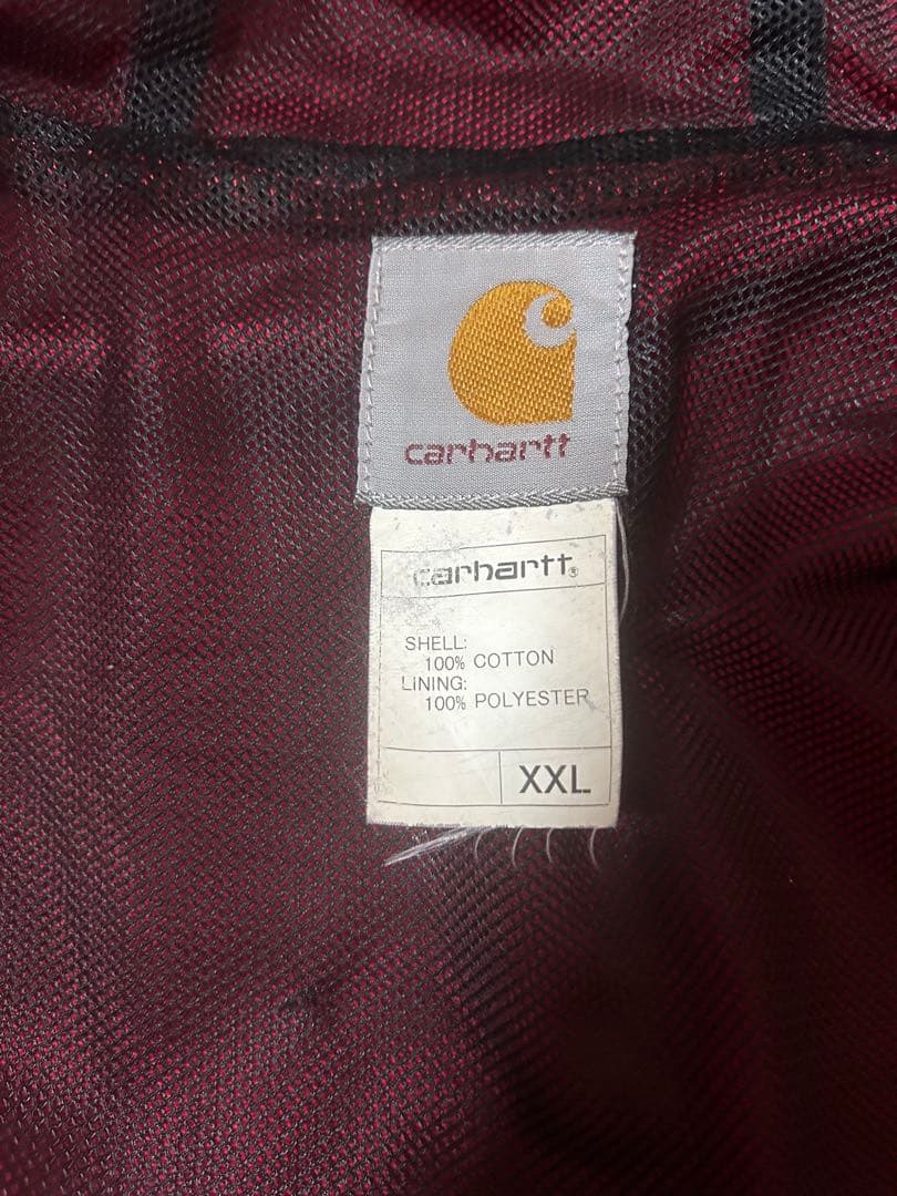 希少 超美品！Carhartt カーハート アクティブジャケット レッド XXL