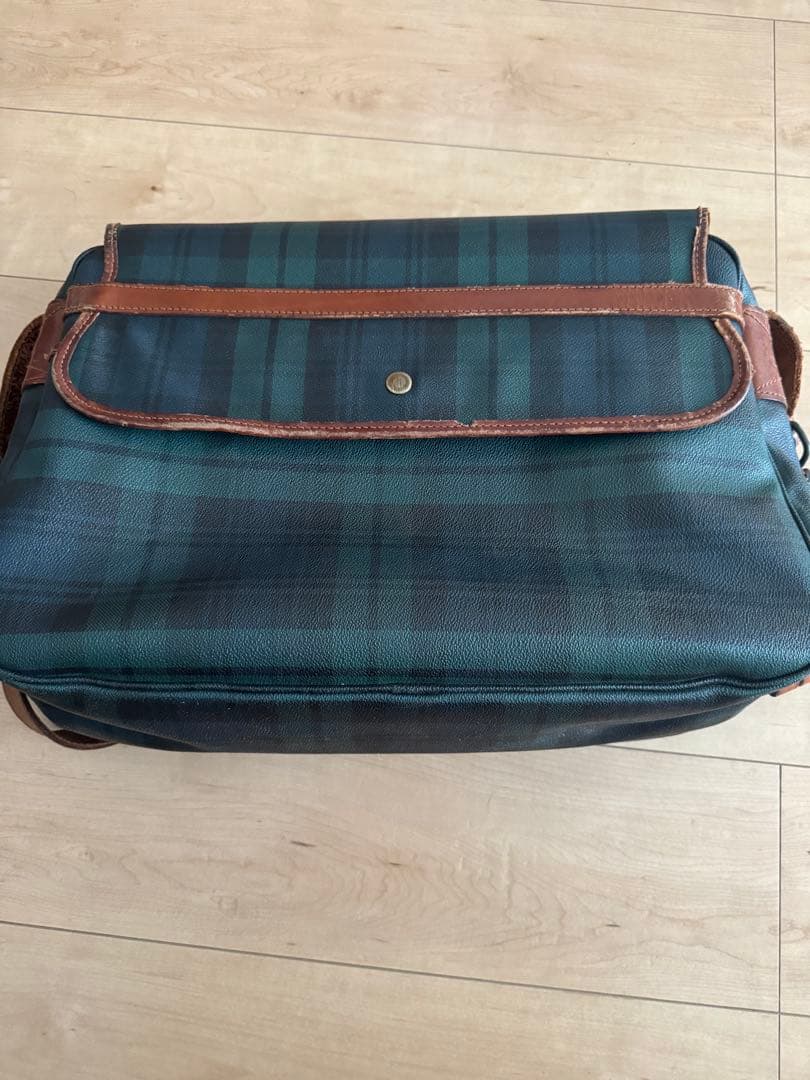 ぬらちお　polo Ralph Lauren messenger bag