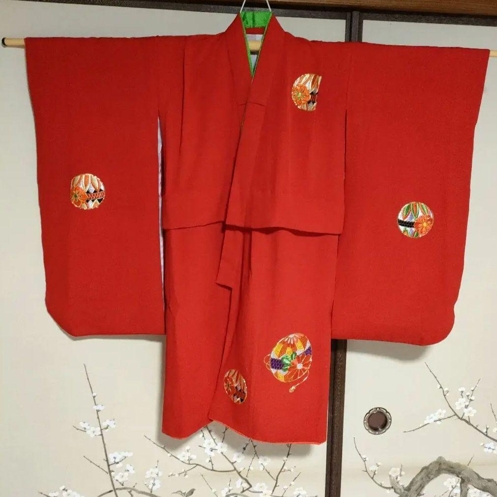 七五三　3歳　5歳　7歳 着物　結び帯　セット　祝い着　一式