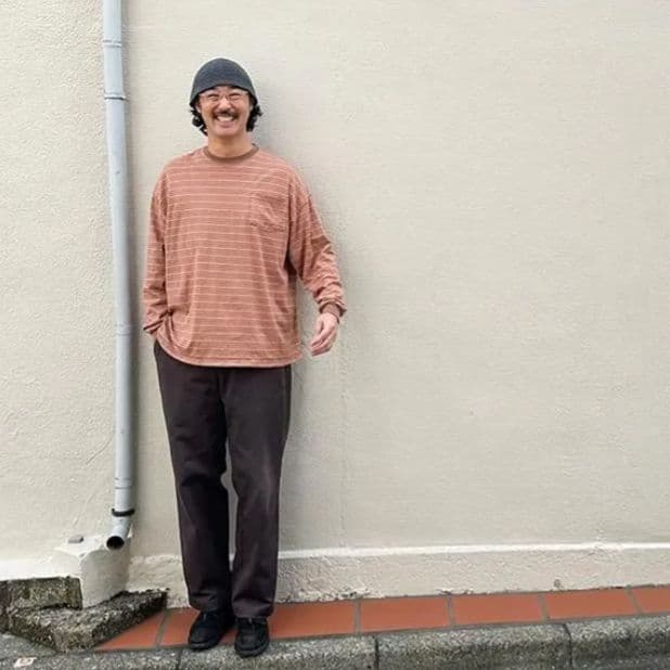 トップス SUNDAYS BEST BORDER L/S POCKET TEE Lsize