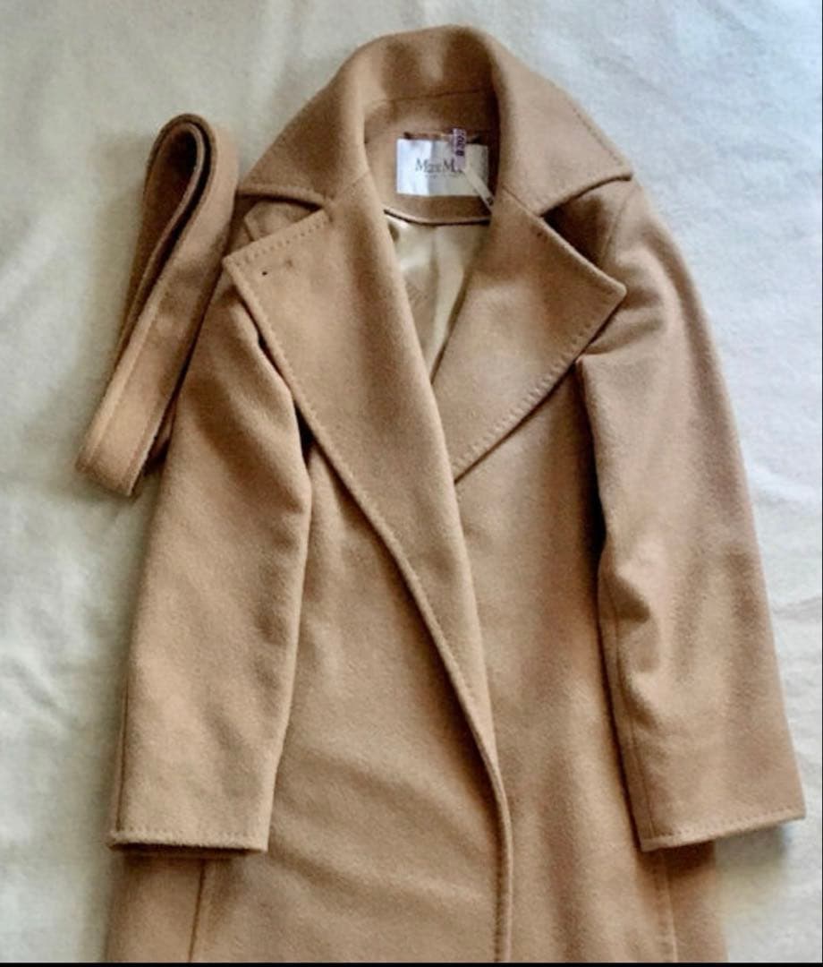 Max Mara Manuela マニュエラ　アイコン　コート 34 キャメル