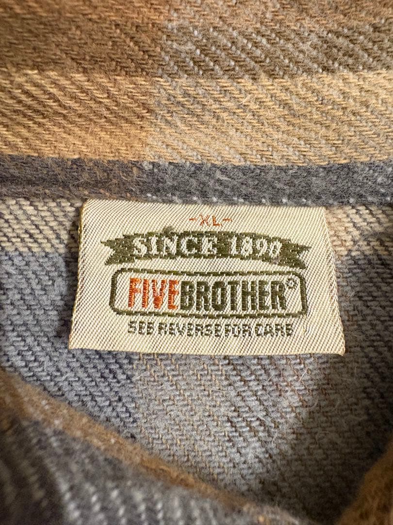 ⭐︎美品⭐︎90s FIVEBROTHER ファイブブラザー ヘビネル ファイブラ
