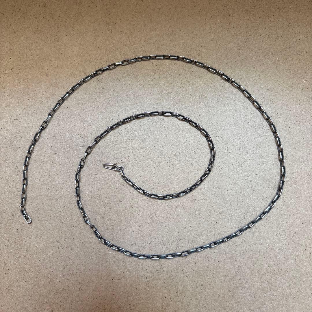 インディアンジュエリー　ホピ族 シルバー　チェーンネックレス