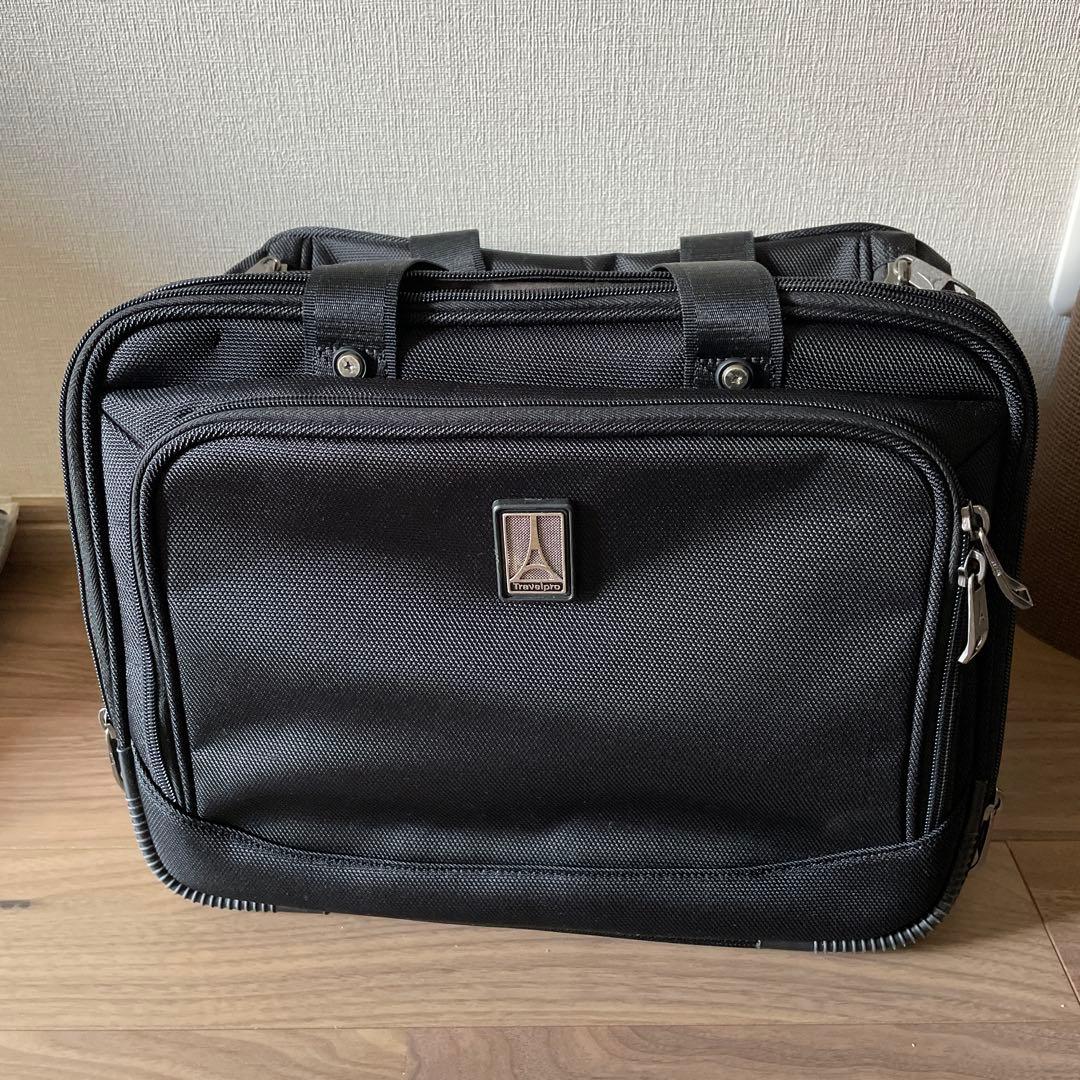 Travelpro 黒 クルー用トラベルバッグ　Flight tote