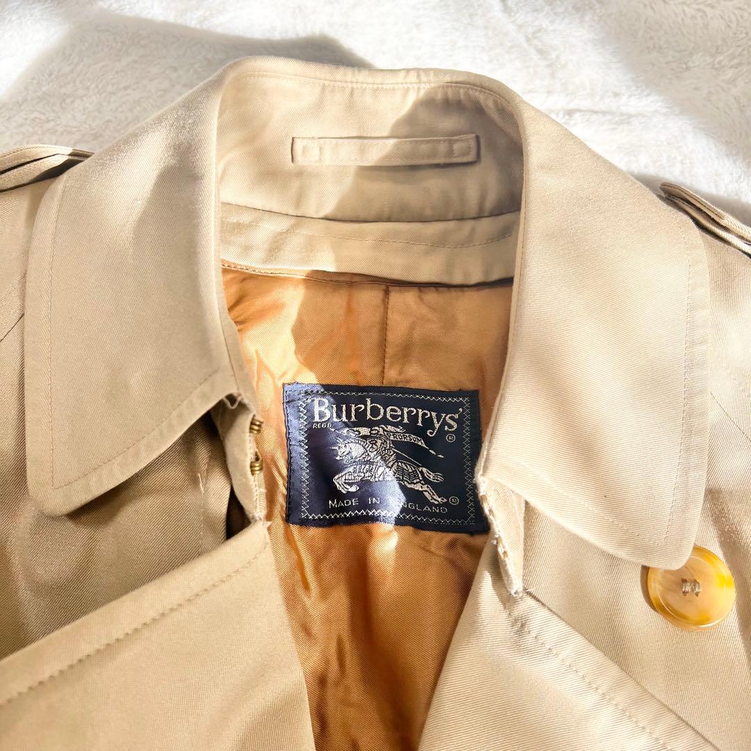 【美品】バーバリーズ バルマカーンコート トレンチコート ライナー付 L〜XL