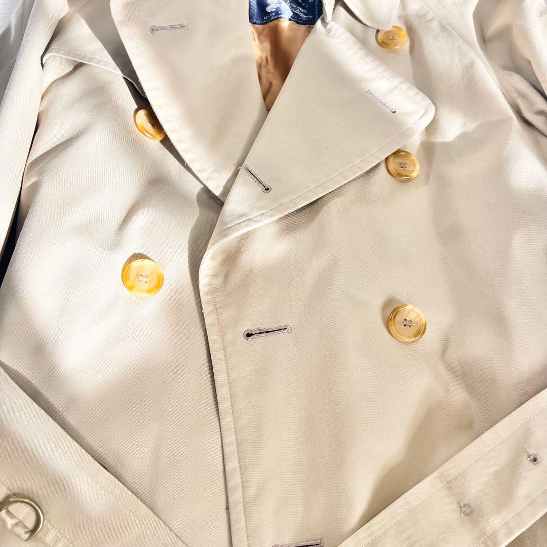 【美品】バーバリーズ バルマカーンコート トレンチコート ライナー付 L〜XL