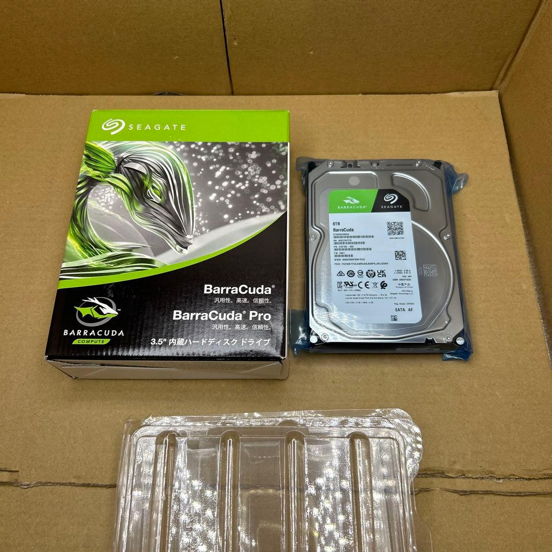 Seagate 3.5インチ 内蔵 HDD 8TB ST8000DM004
