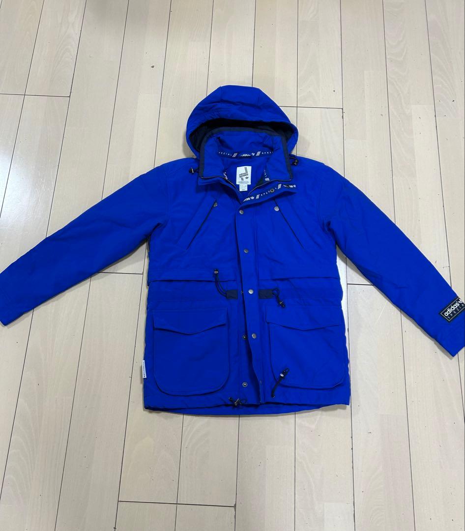 adidas spezial マウンテンパーカー Mサイズ 青