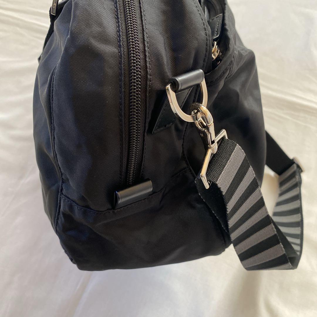 agnes b. VOYAGE ボストンバッグ 2wayナイロン 黒