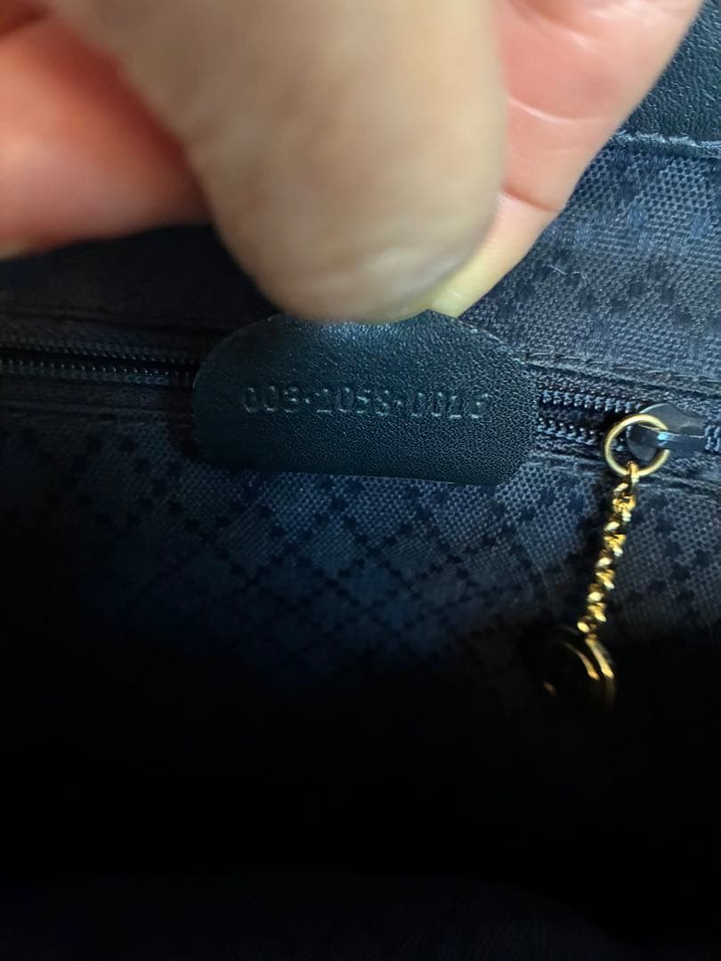 GUCC Iバンブーレザー リュック