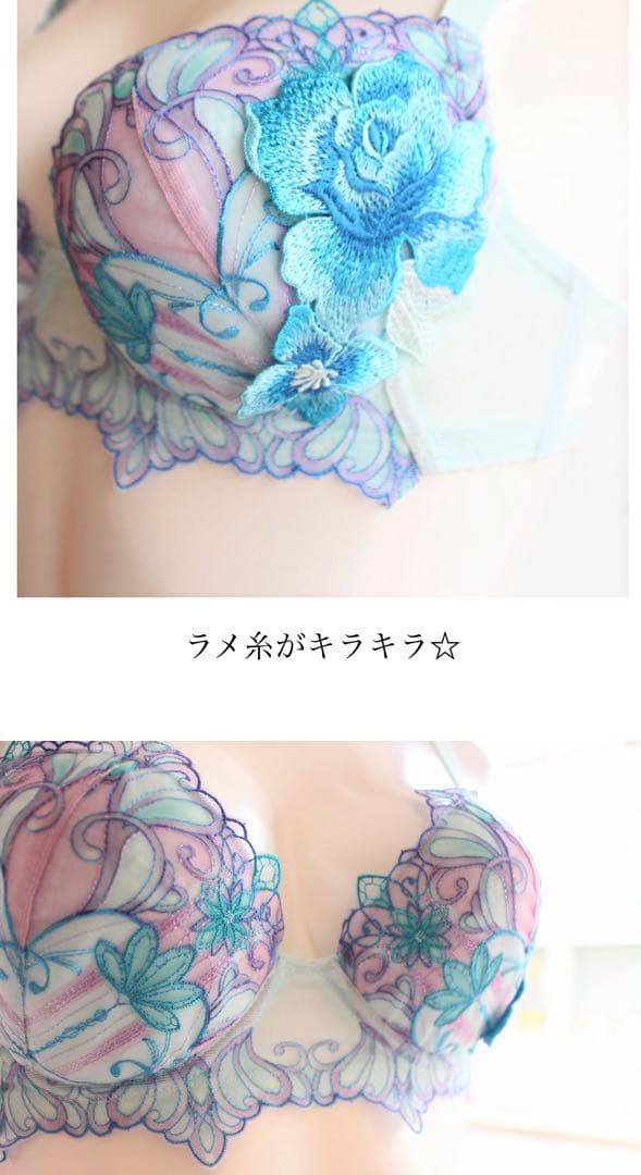 サルート✨61グループ 新品タグ付 P-upブラTバック C70