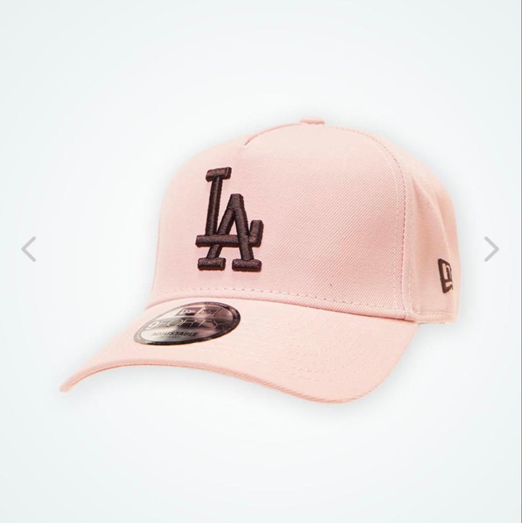 RIEHATA×NEWERA コラボキャップ ドジャース 大谷翔平17 ピンク
