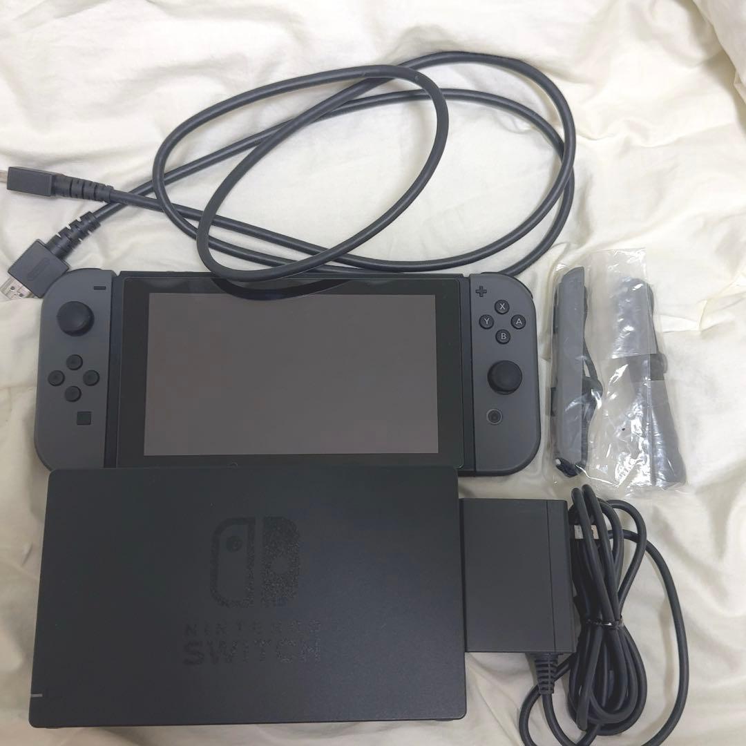 Nintendo Switch 本体 グレー ジャンク