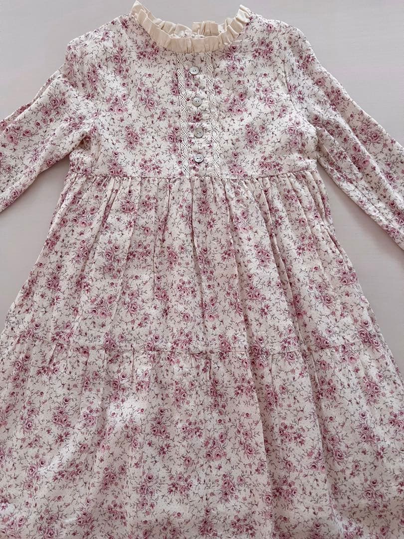 【美品】アマイアキッズ　Ari Dress Roses Floral 6y