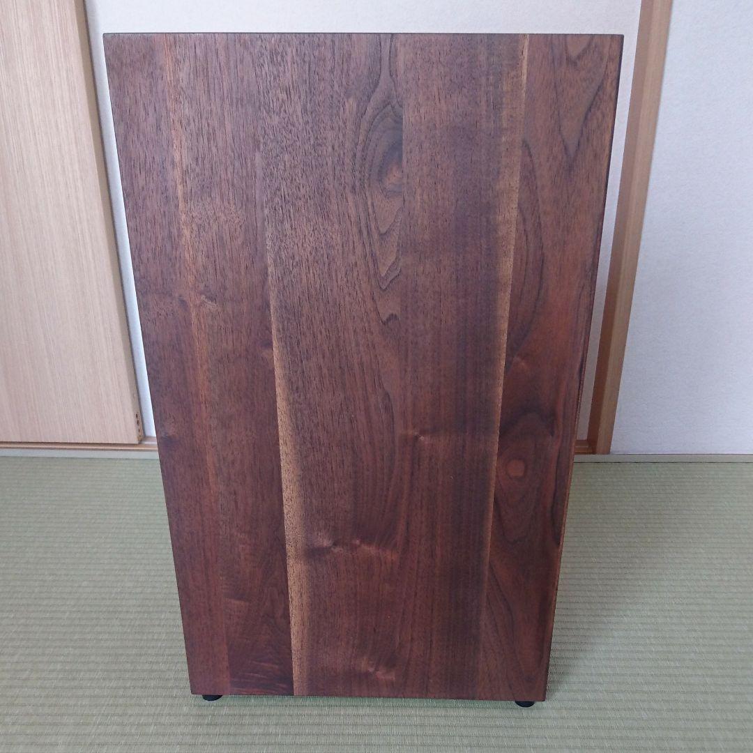 ヒラシマ サイドテーブル ウォールナット 大川家具