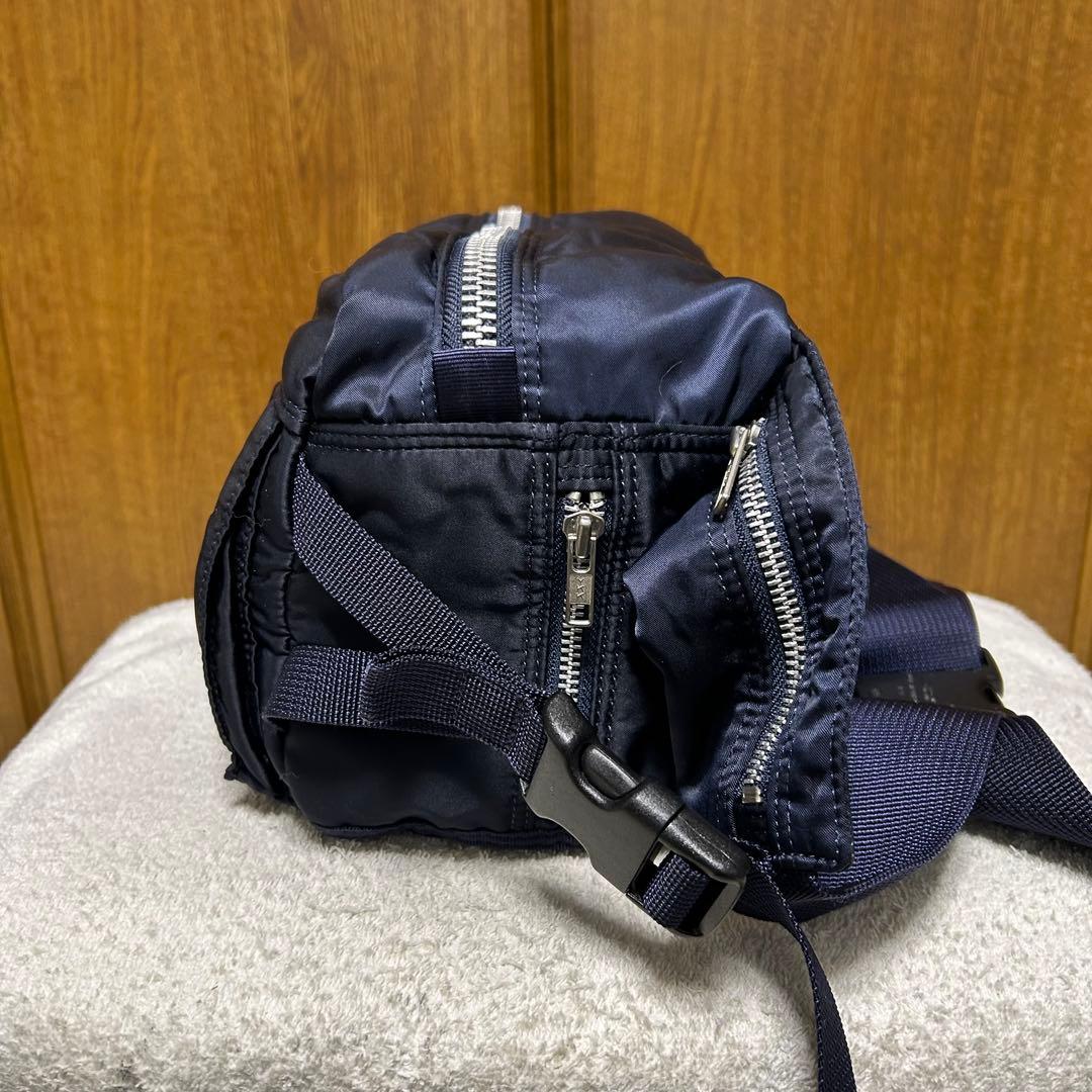 HEAD PORTER タンカー ウエストバッグ ネイビー ウエストポーチ