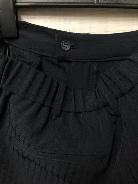 新品☆19号3Lトール♪紺系♪すご伸びストレッチパンツスーツ♪防汚加工◯D352