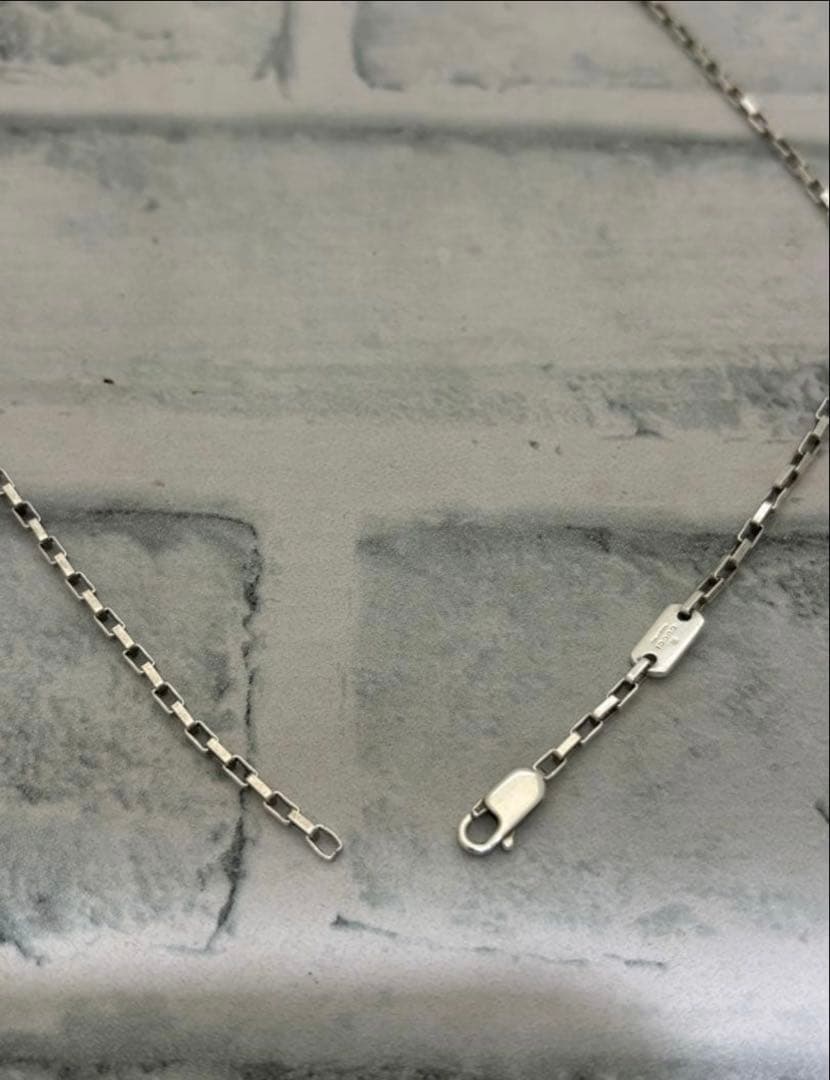 美品　グッチ　GUCCI ベネチアンチェーン　ネックレス 50cm
