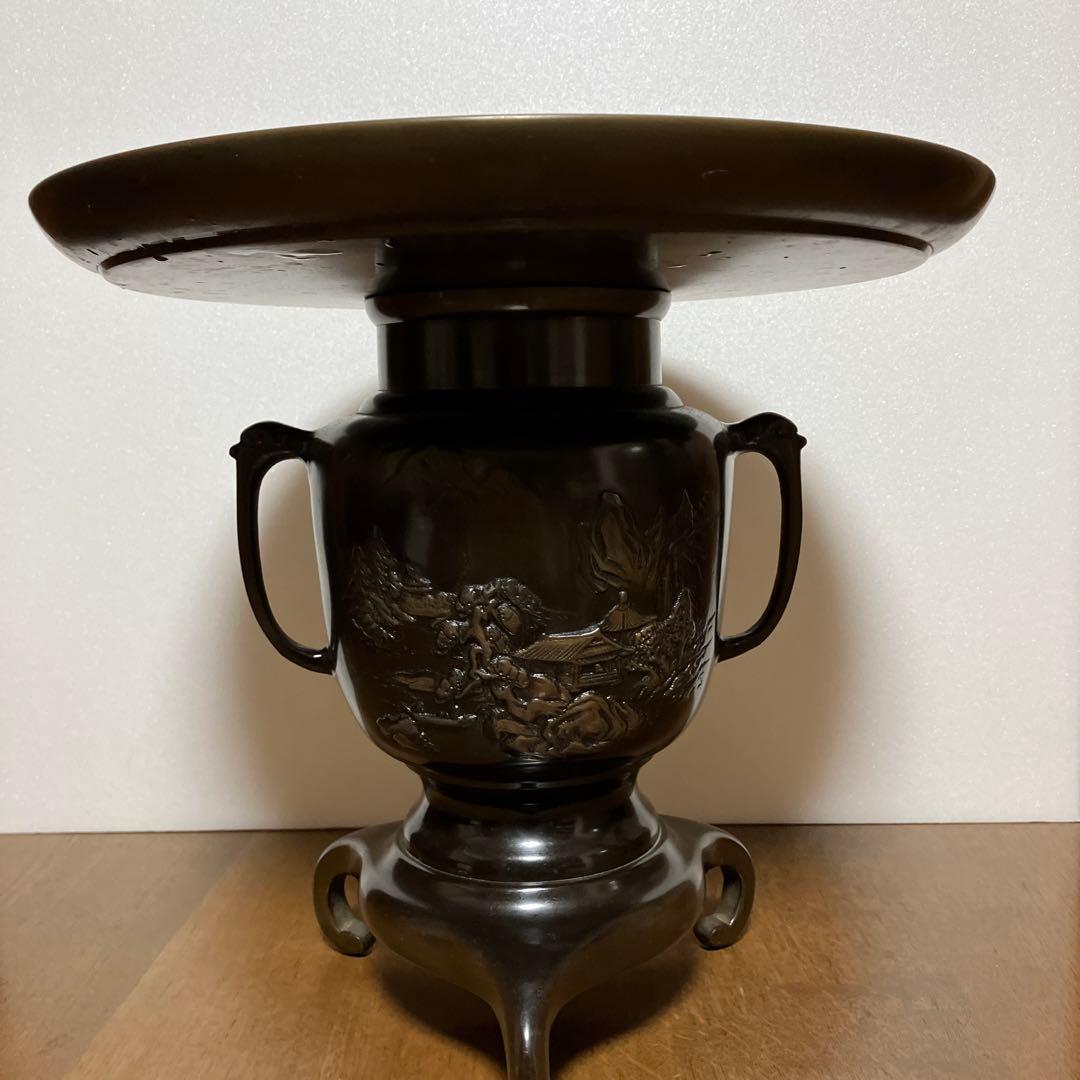 嵯峨御流　薄端　花器