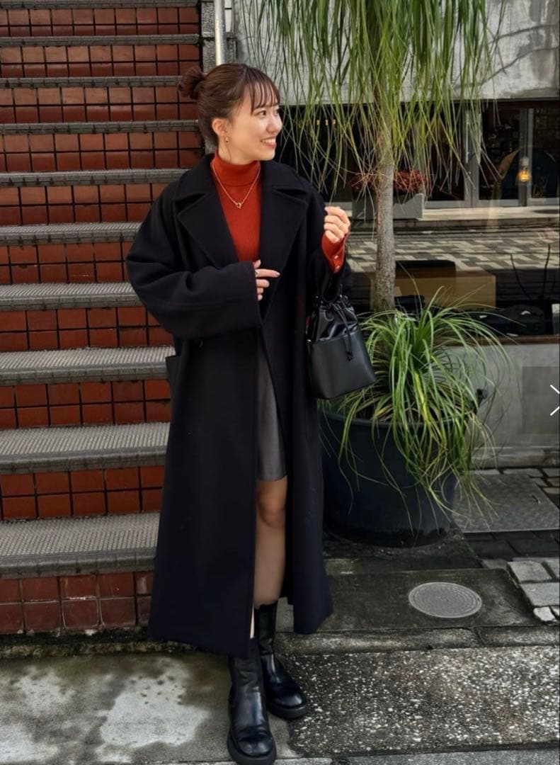 DISCOAT 高見え中空糸チェスターコート