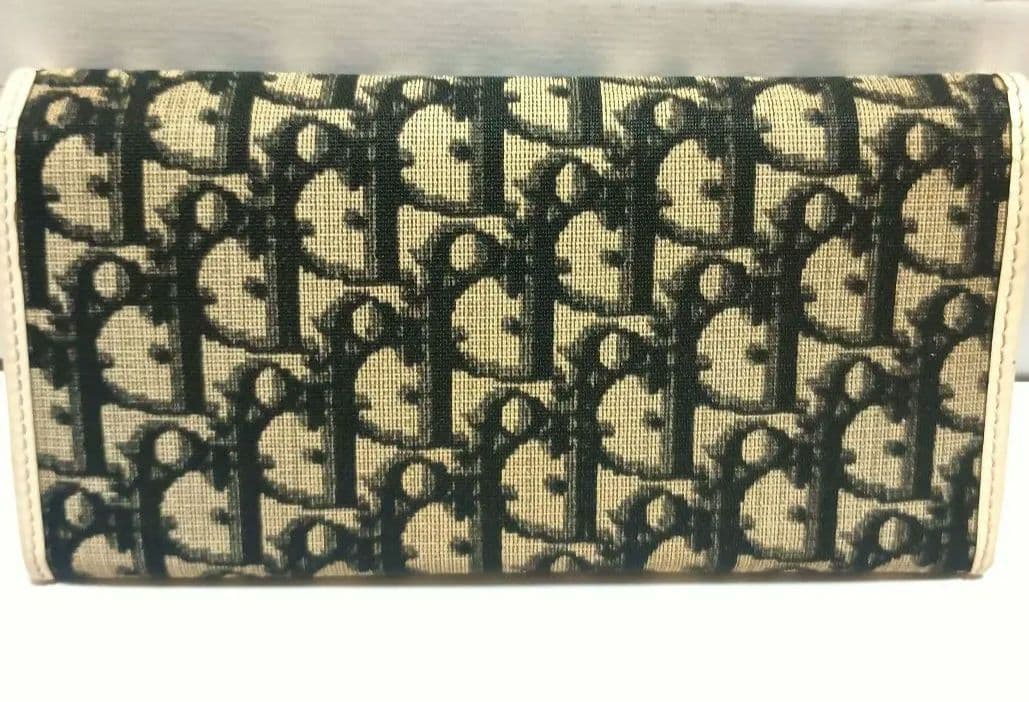 【お値下げ】【内装美品】クリスチャンディオール 長財布 PVC 1 総柄