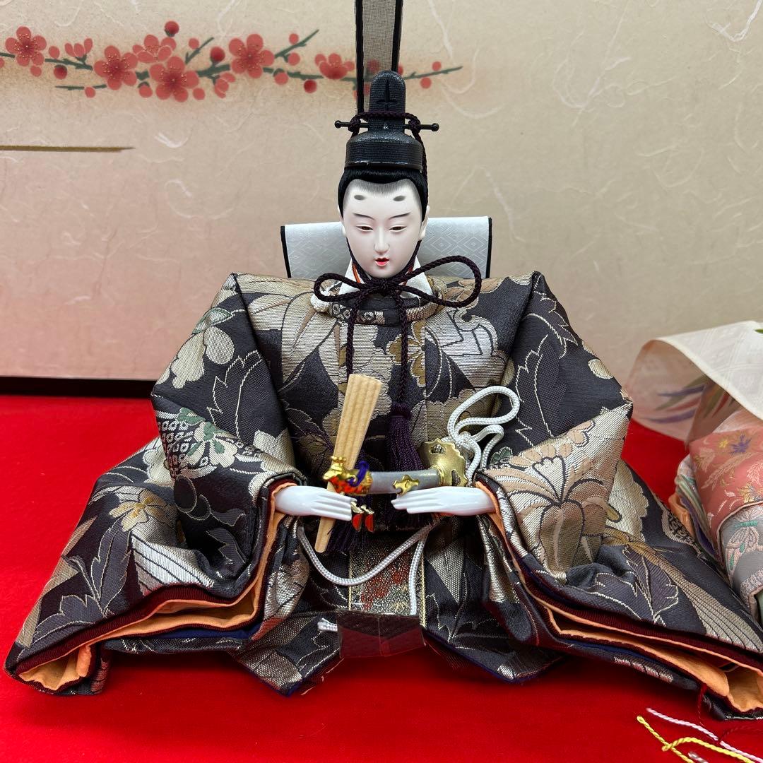 【350】ひな祭り＊雛人形＊親王揃い+おまけ