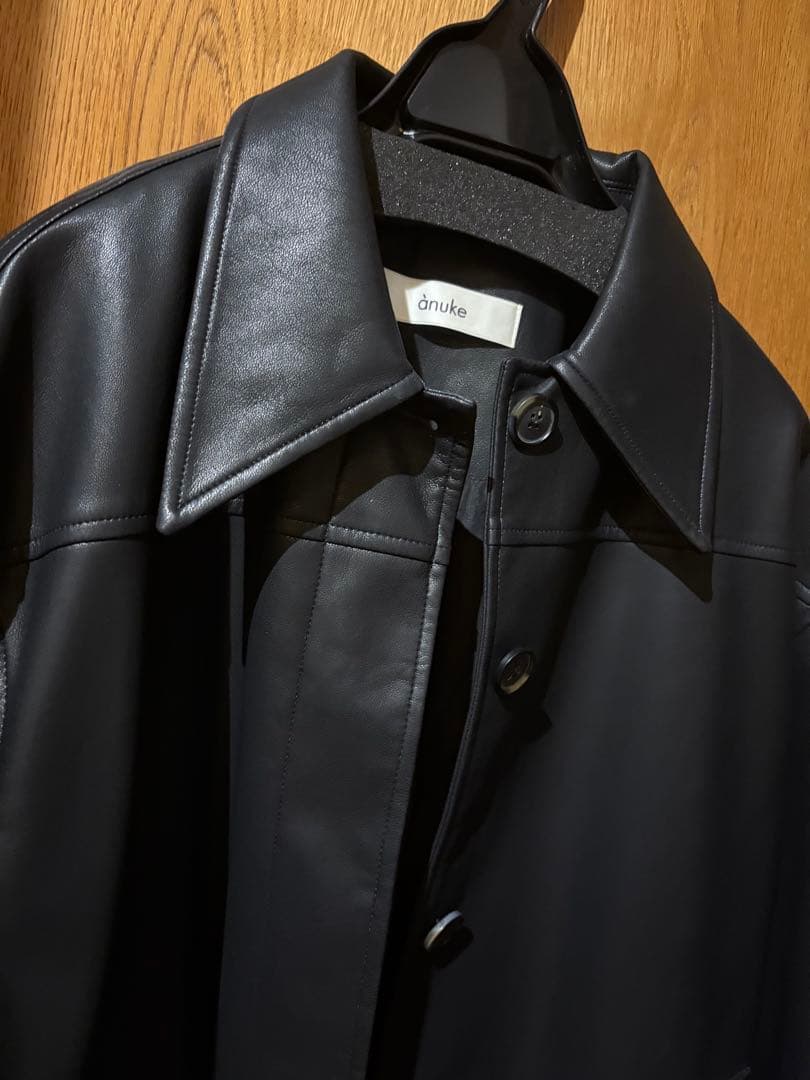 ジャケット・アウター anuke Ecoleather Over Jacket