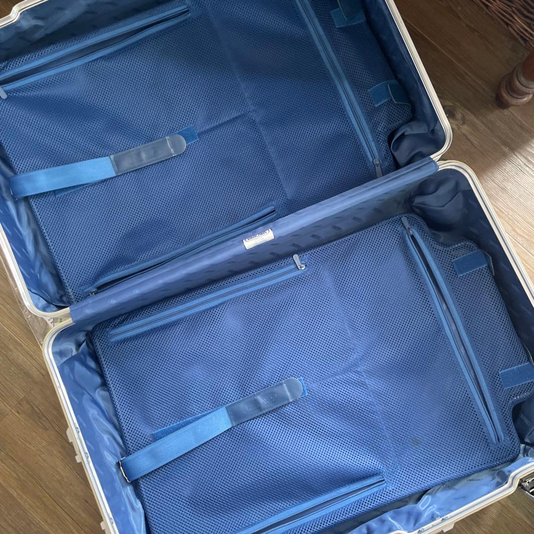 付属品多数 美品 青ロゴ RIMOWA トパーズ 82L チェックインL相当