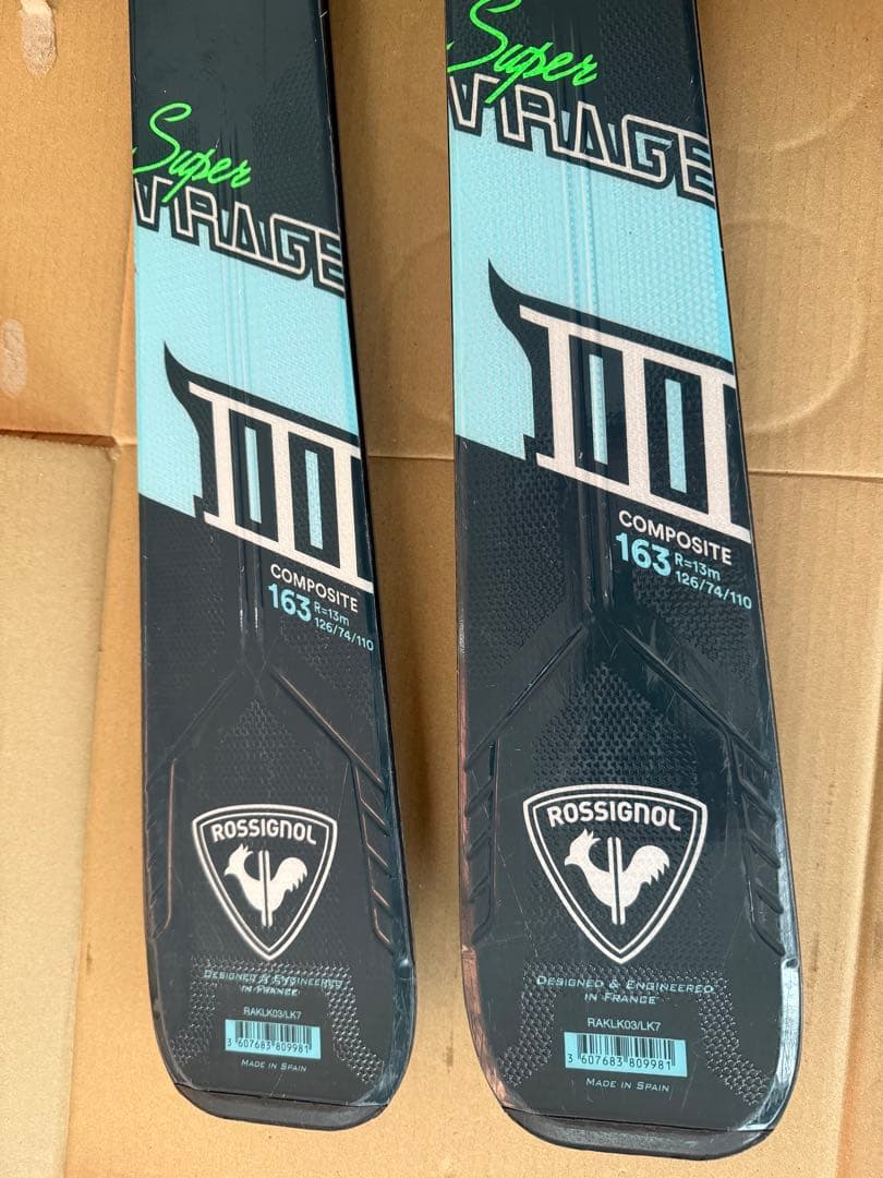 スキー ROSSIGNOL SUPER VIRAGE III 163cm