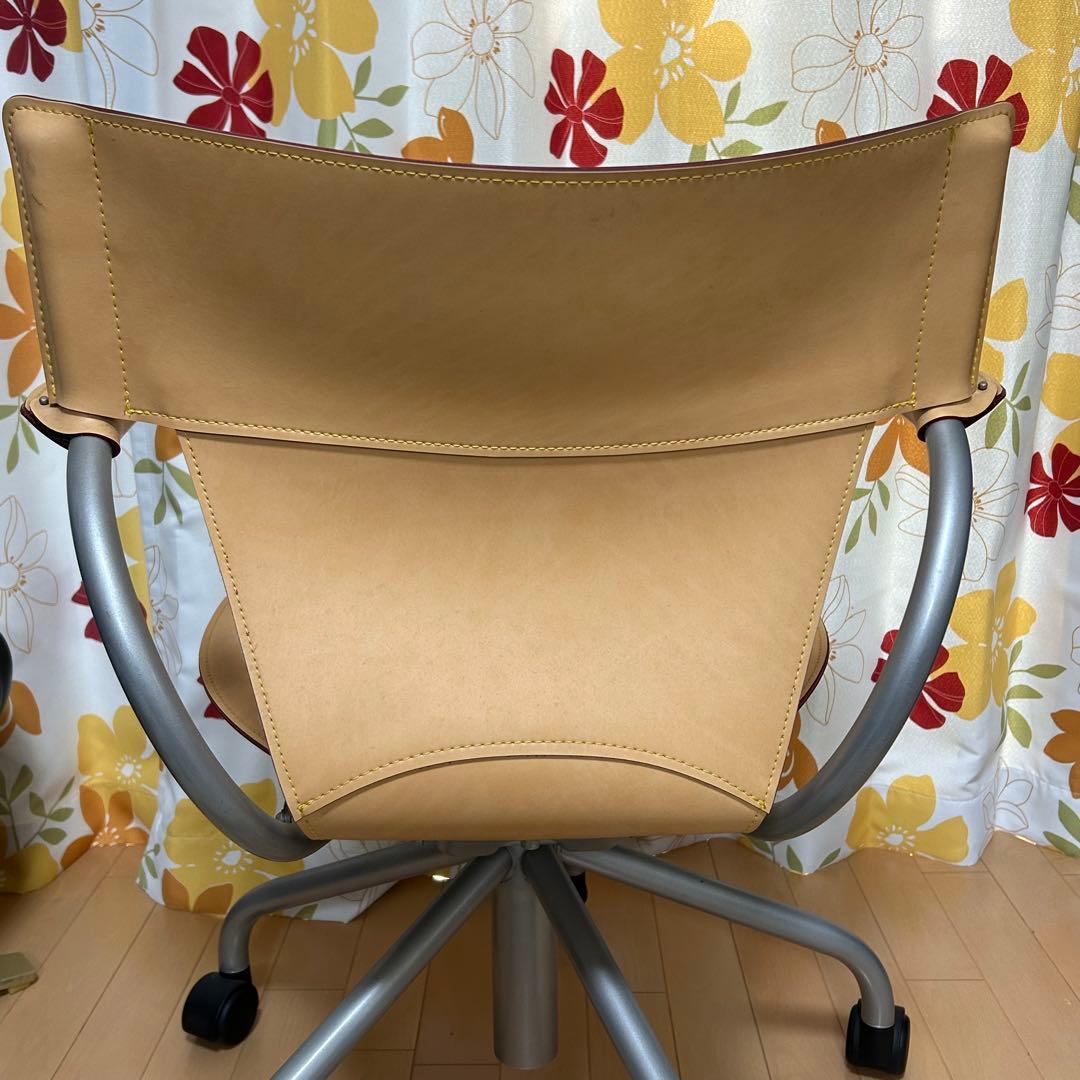 カリモク karimoku 回転式 レザー ヌメ革 デスクチェアXT4310AJ