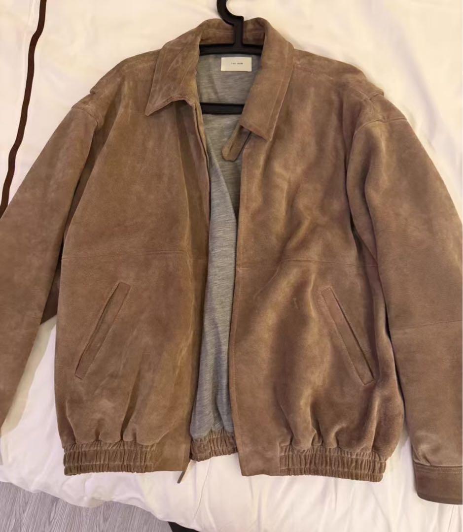 The Row Ronan suede レザージャケット