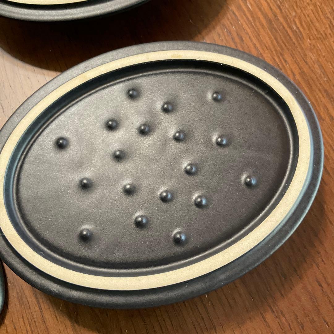レア　ストウブ　STAUB マットブラック　ミニココット11cm セラミック　皿