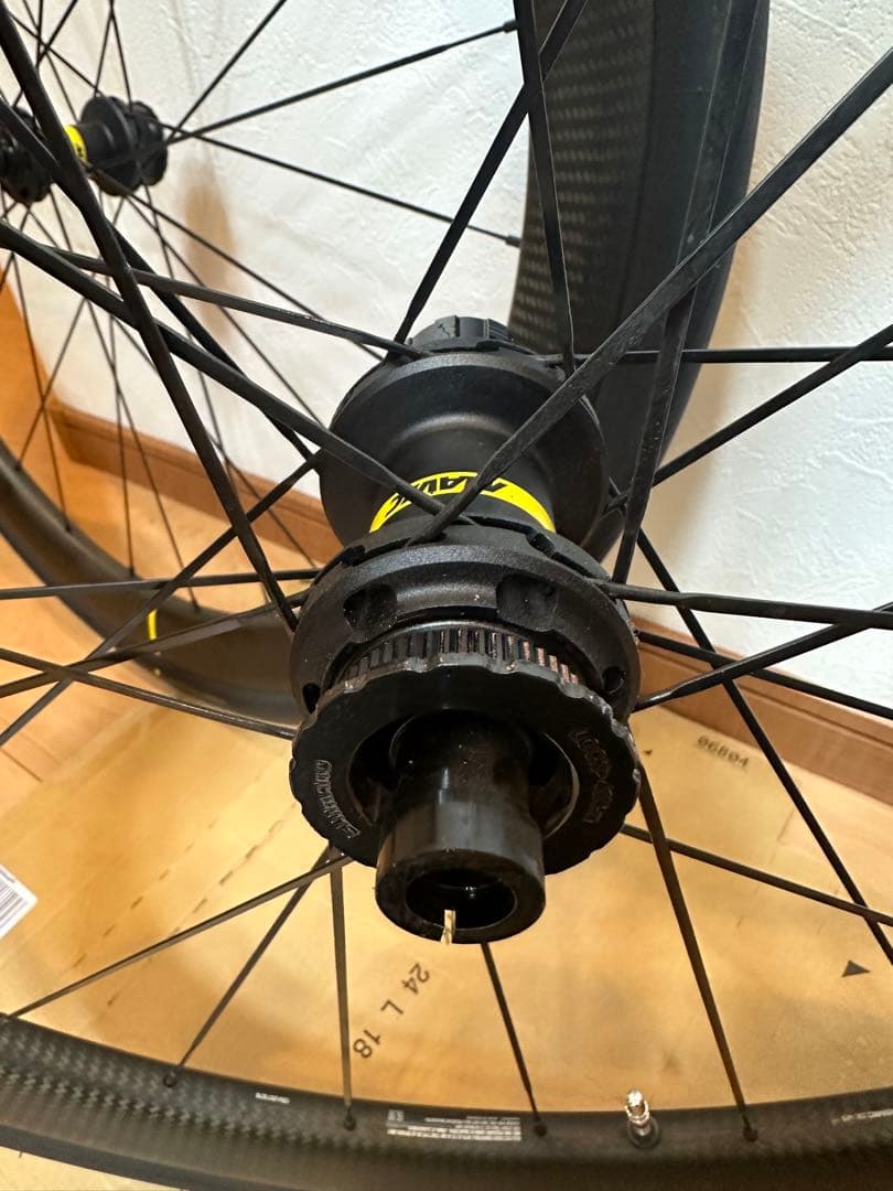 マビックCOSMIC SL45 DISC （Yson Pro 2 ）前後