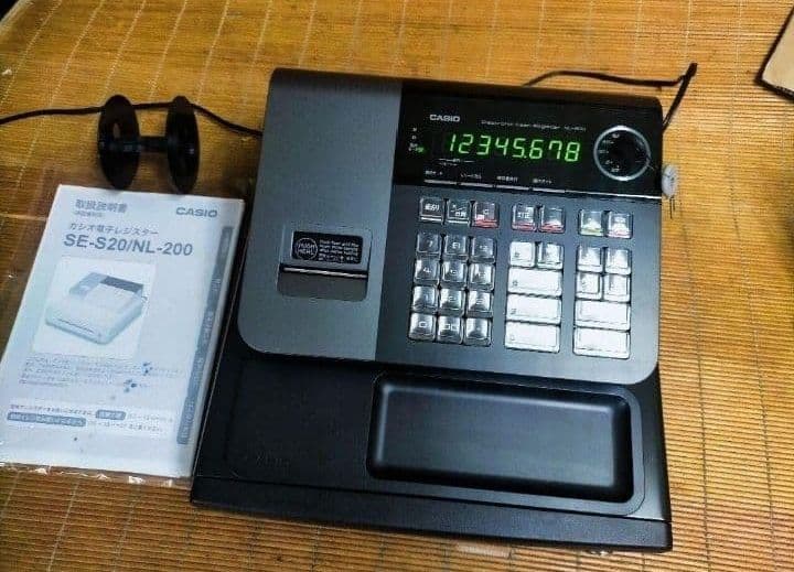 カシオレジスター　SE-S20/NL200　人気機種　送料無料　008801