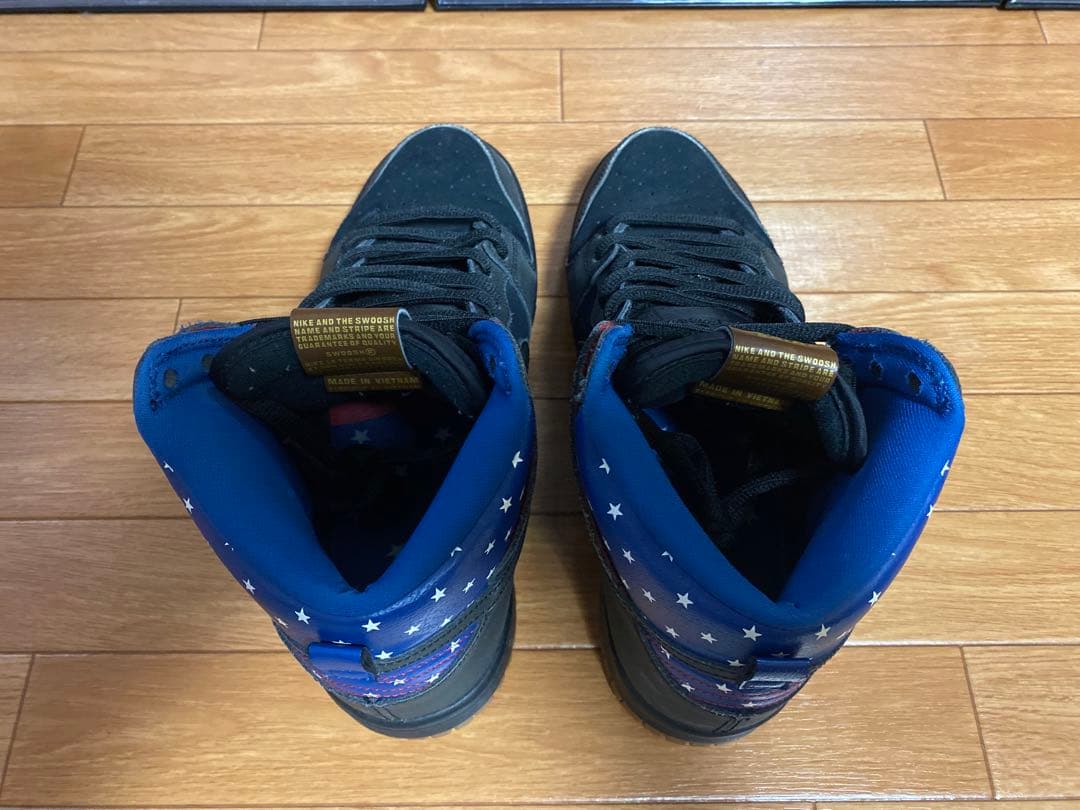 NIKE SB DUNK HIGH キャプテンアメリカ 28.5 箱無し