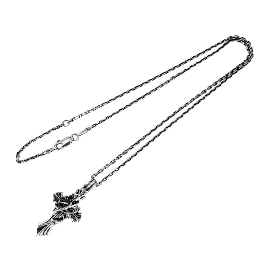 エムズコレクション シルバー クロス Bramble Cross ネックレス
