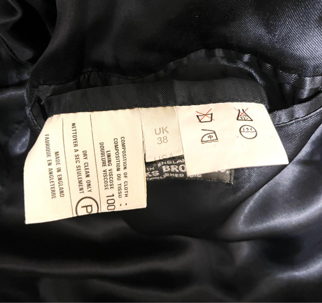 BROOKS BROTHERS ステントカラーロングコート カシミア100% L