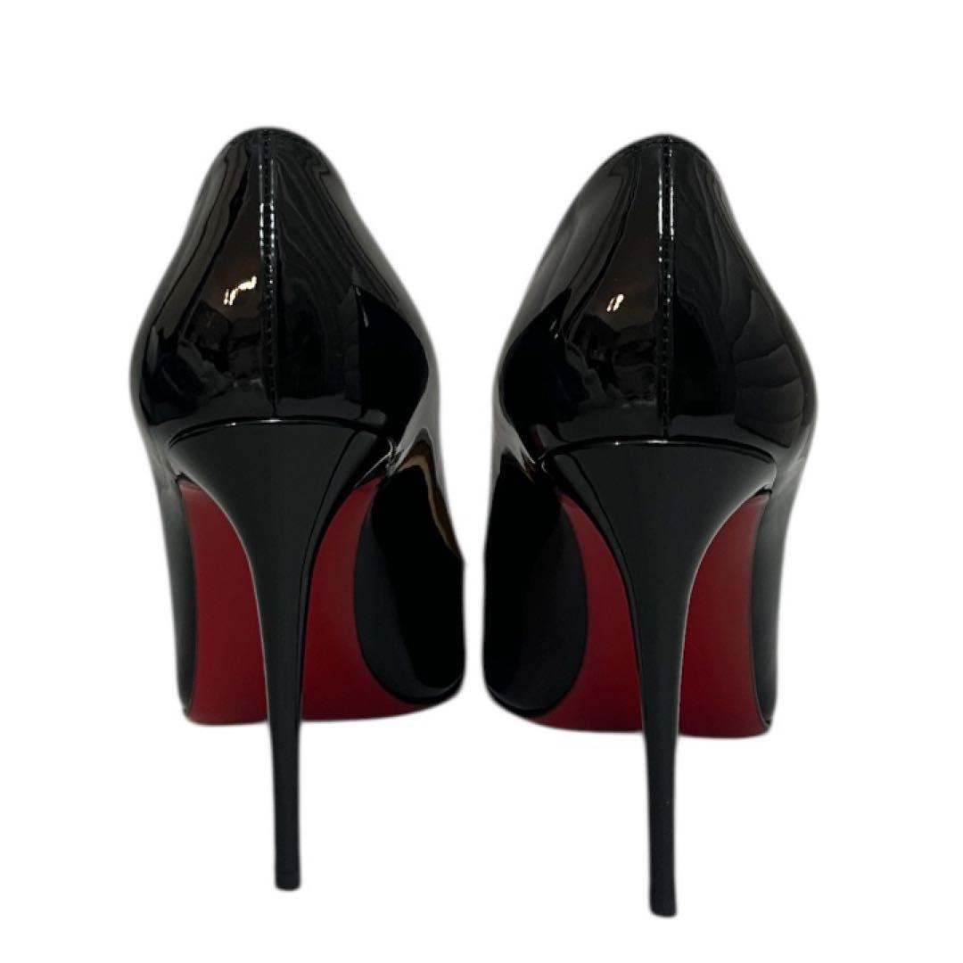 【極美品】クリスチャンルブタン kate10 パテントレザー パンプス 23.5