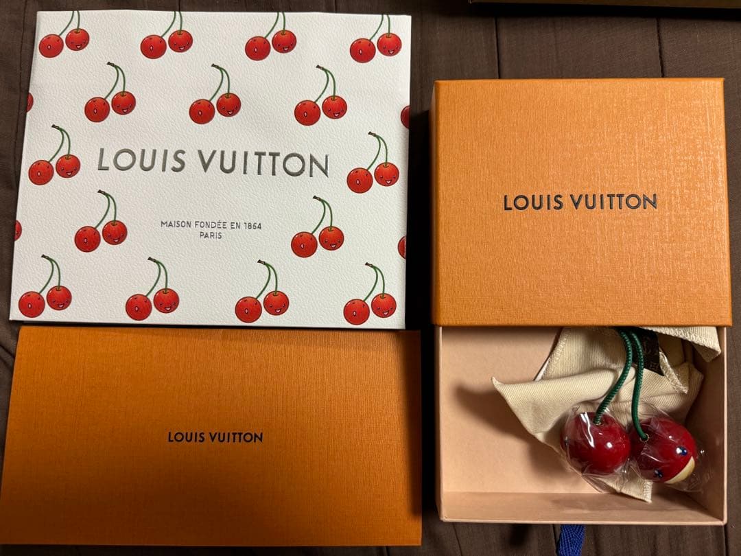 LOUIS VUITTON×村上隆　バッグチャーム・チェリー