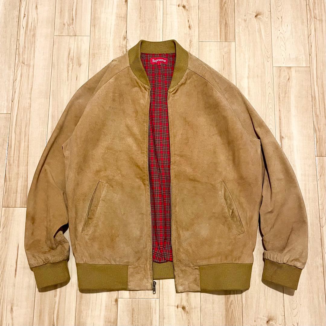 激レア！2012SS SUPREME “SUEDE BOMBER JACKET”