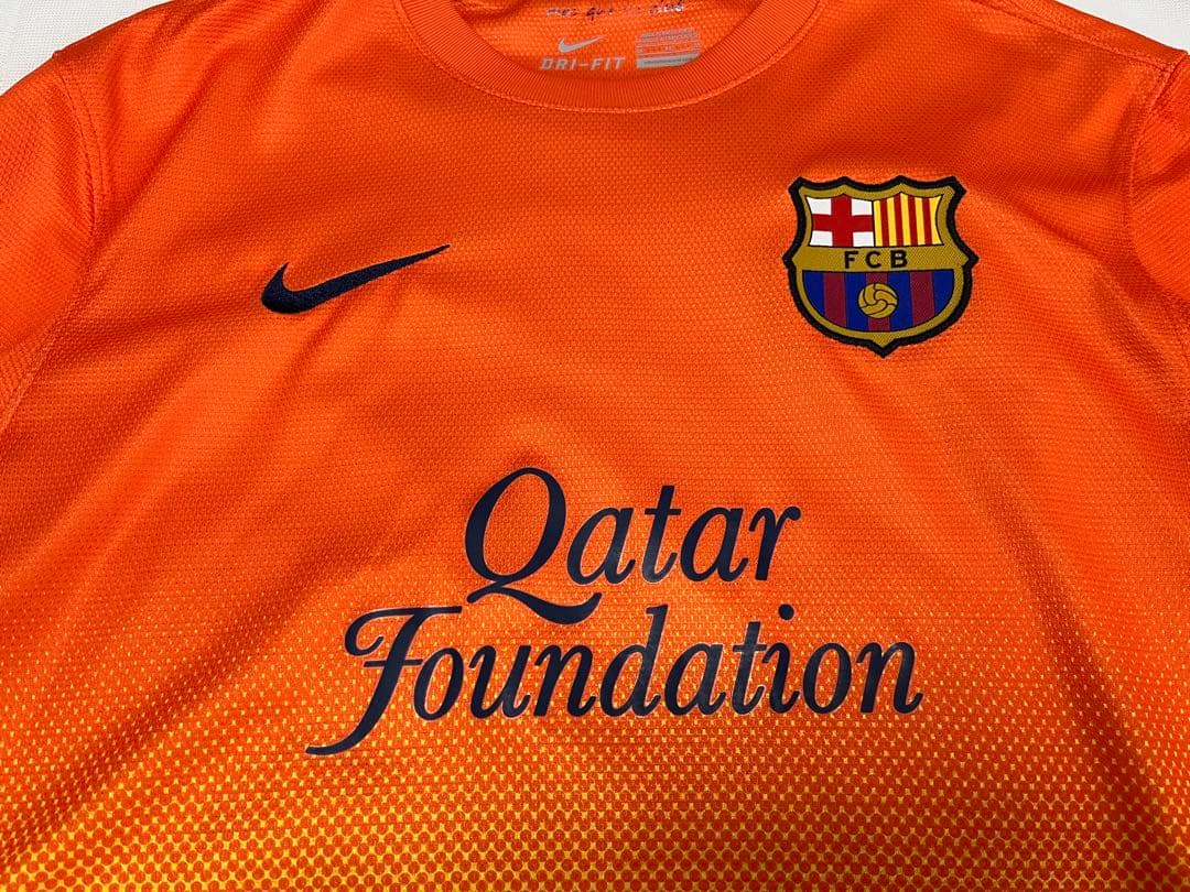 バルセロナ　FC Barcelona 12/13 アウェイユニフォーム　長袖