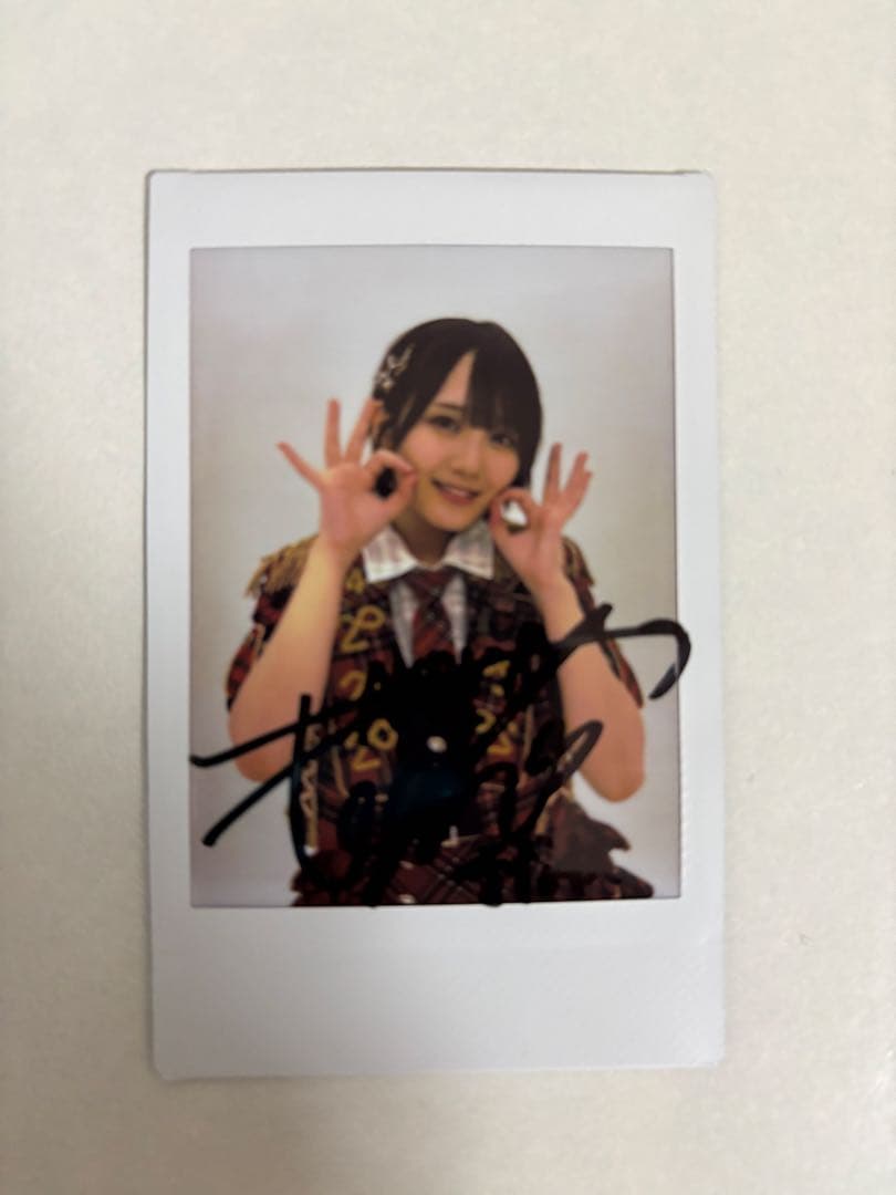 AKB48 20周年記念　武道館　チャンスくじ　D賞　サインチェキ 田口愛佳