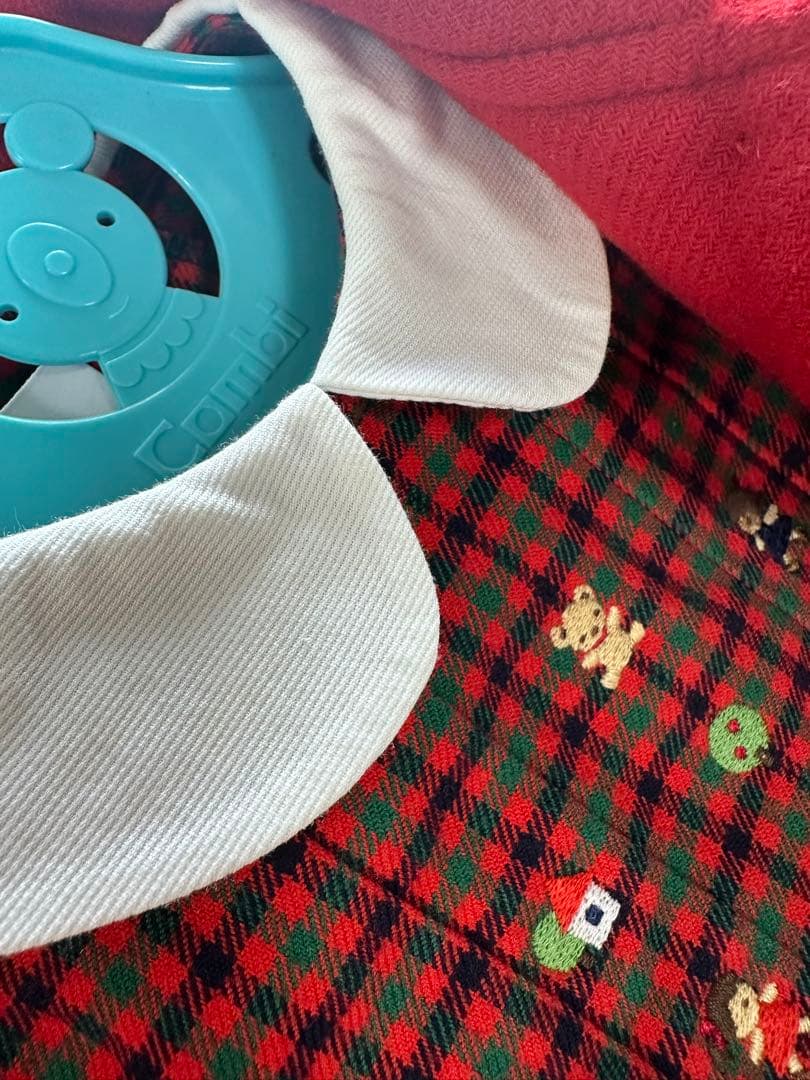 familiarワンピース、コートセット