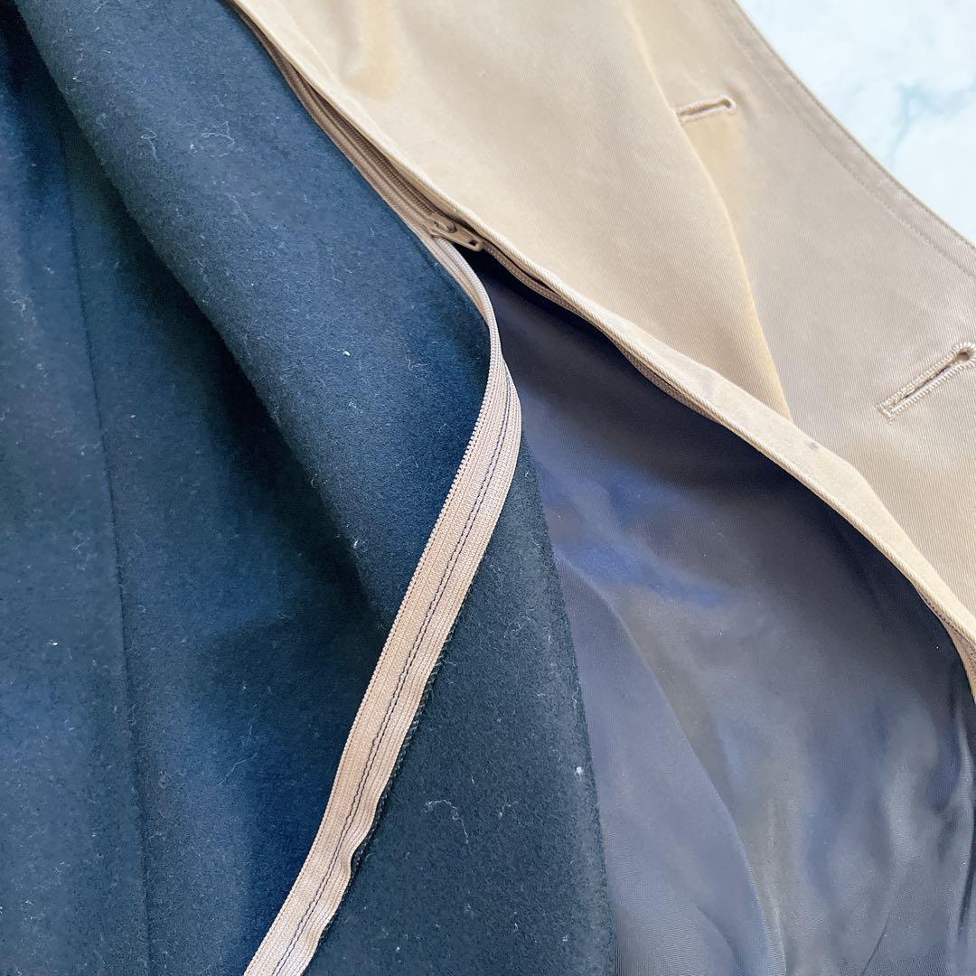 美品 定番 HYKE ハイク ライナー付 トレンチコート コットン 3 L