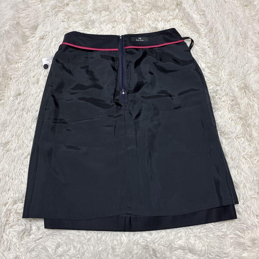 ピーエスポールスミス　セットアップ　3点セット　ネイビー　裏地派手　L　40