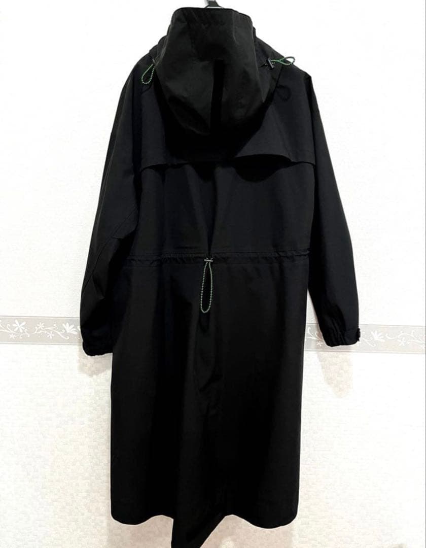 UN3D. 　ミニマルマウンテンコート　サイズ36 ブラック　アンスリード