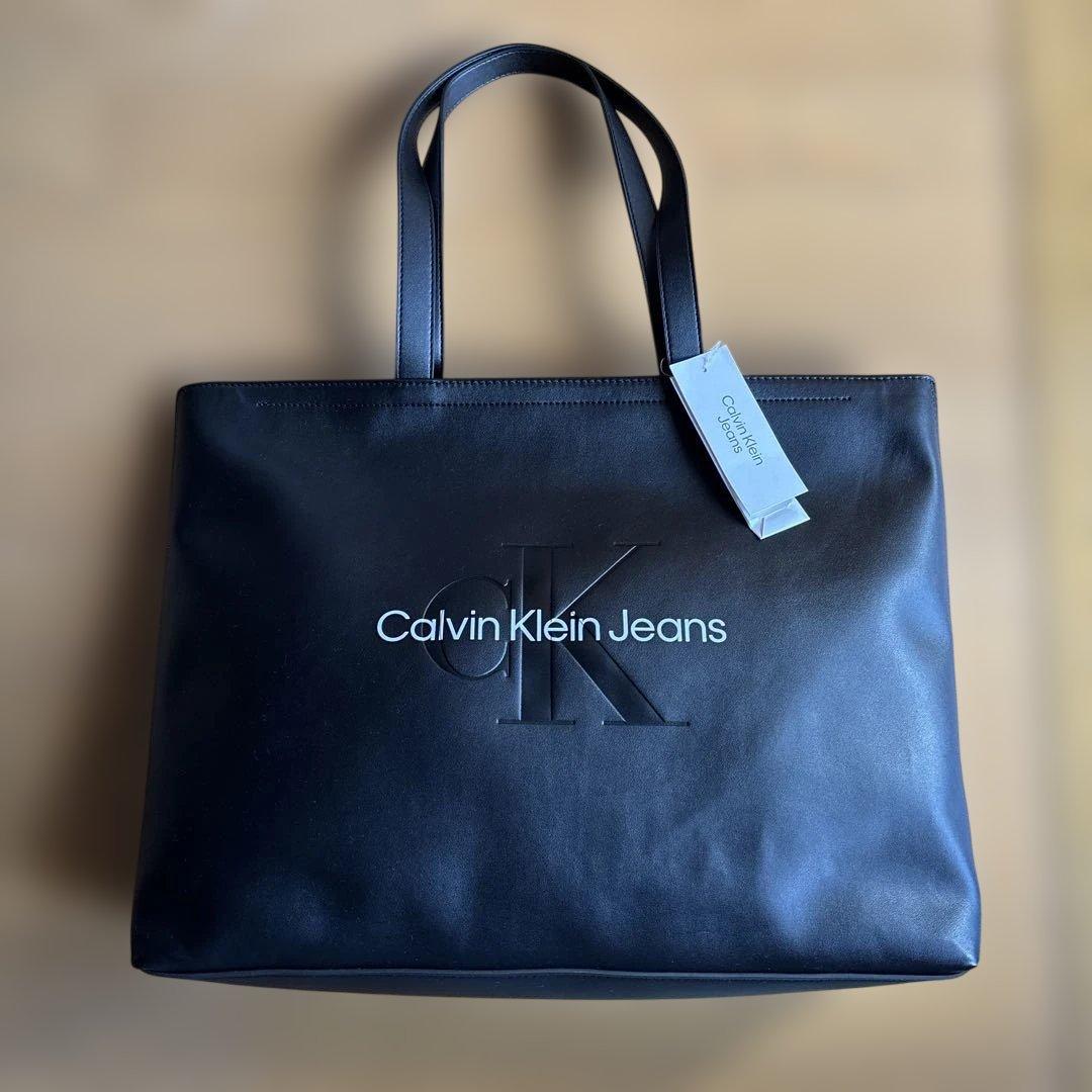   Jeans ブラックトートバッグ