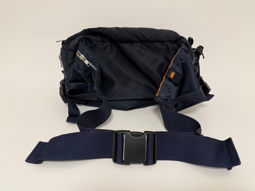 HEAD PORTER ボディバッグ ウエストバッグ ネイビー
