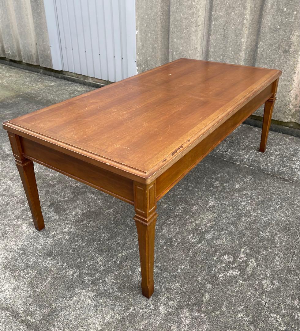 ビンテージ/maruni/マルニ木工/地中海/センターテーブル/引き出し付き